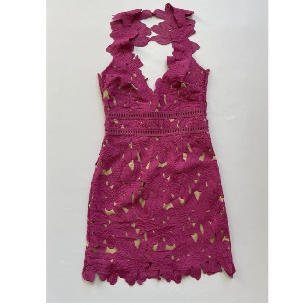 Free People Zasha dress! Pink floral mini dress!